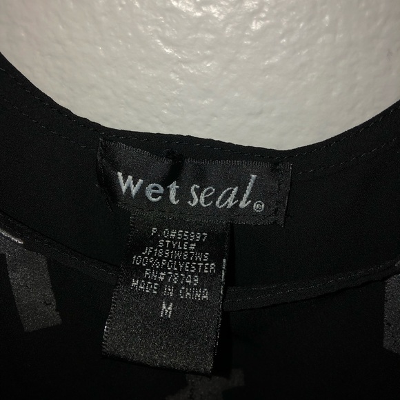 Wet Seal crop tank top EUC! - Picture 2 of 3